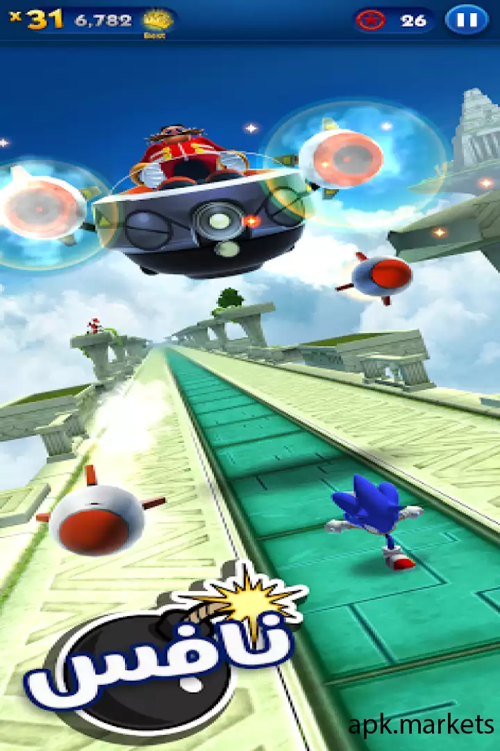تحميل Sonic Dash Endless Running APK