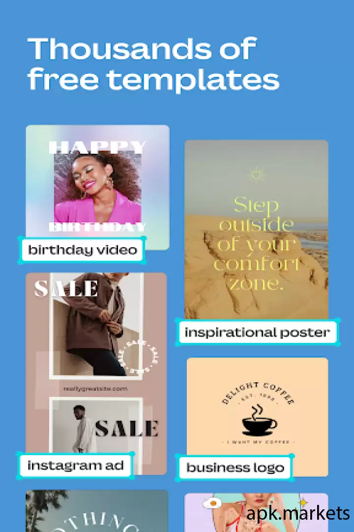 تحميل Canva: Design, Photo & Video APK