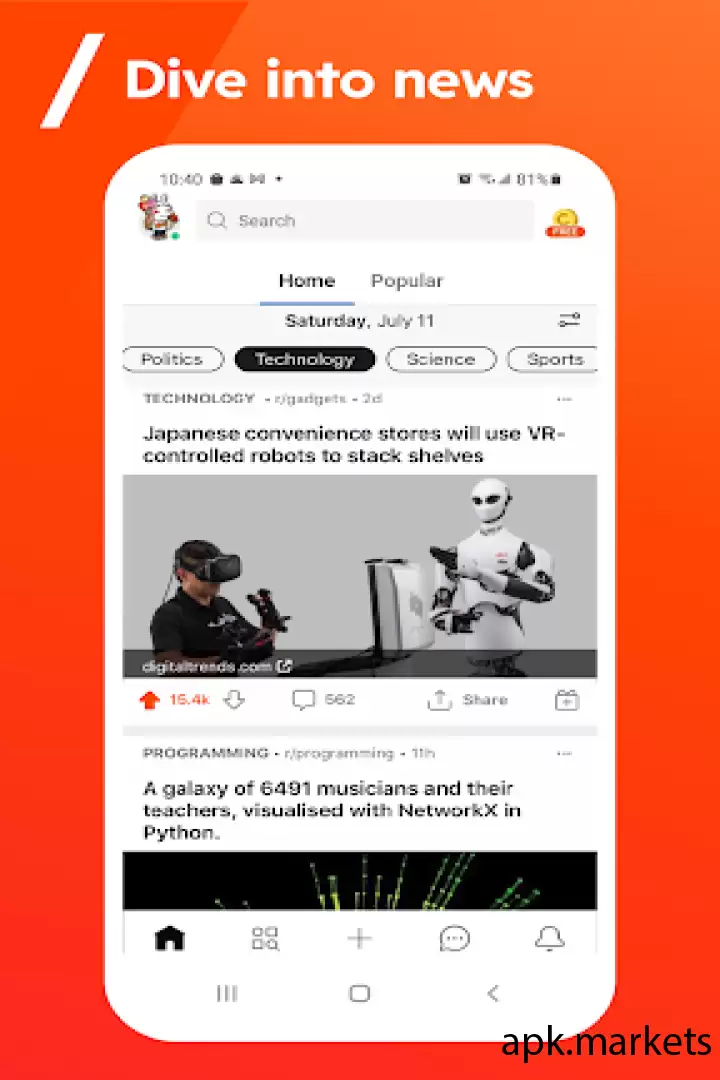 تحميل Reddit APK