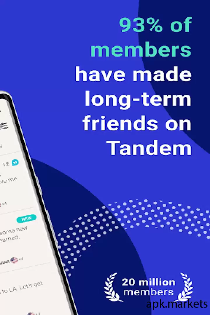 تحميل Tandem: Language exchange APK