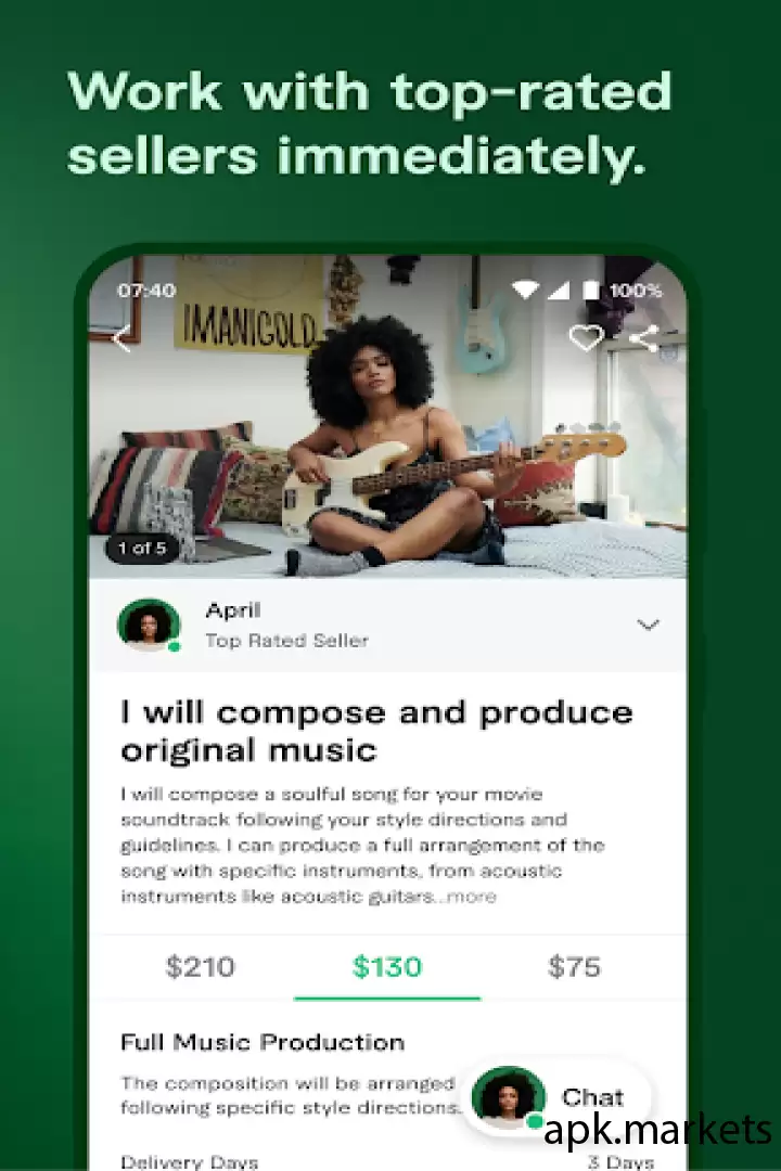 تحميل Fiverr - Freelance Service APK